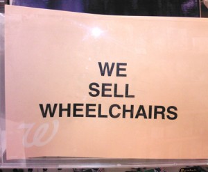 We Sell Wheelchairs
