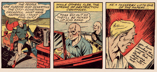 You have touched this paper made with Red Plaguer's skin. You will rot - rot.